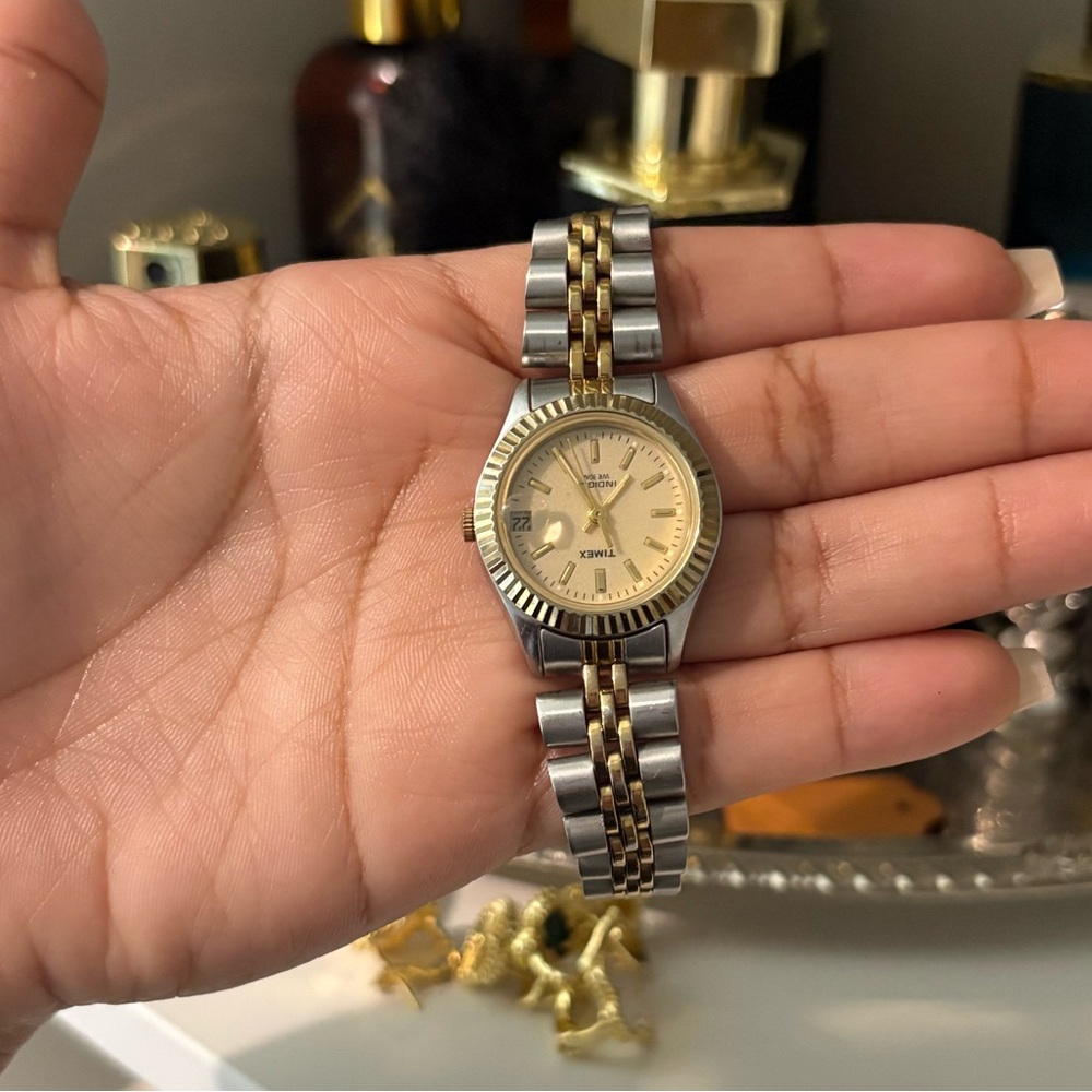 Timex Two-Tone Stainless Steel women’s watch